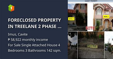 FORECLOSED PROPERTY IN TREELANE 2 PHASE .
